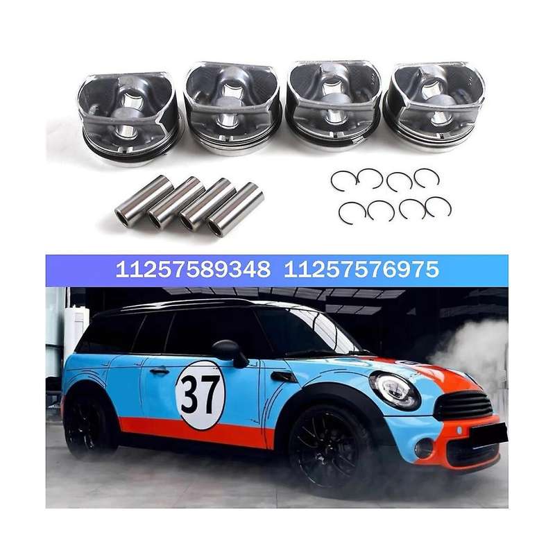 N12 N16 Engine Piston & Ring Kit 77mm Std Set for Mini R55 R56 R57 R58 Countryman 2006-2016 1125758