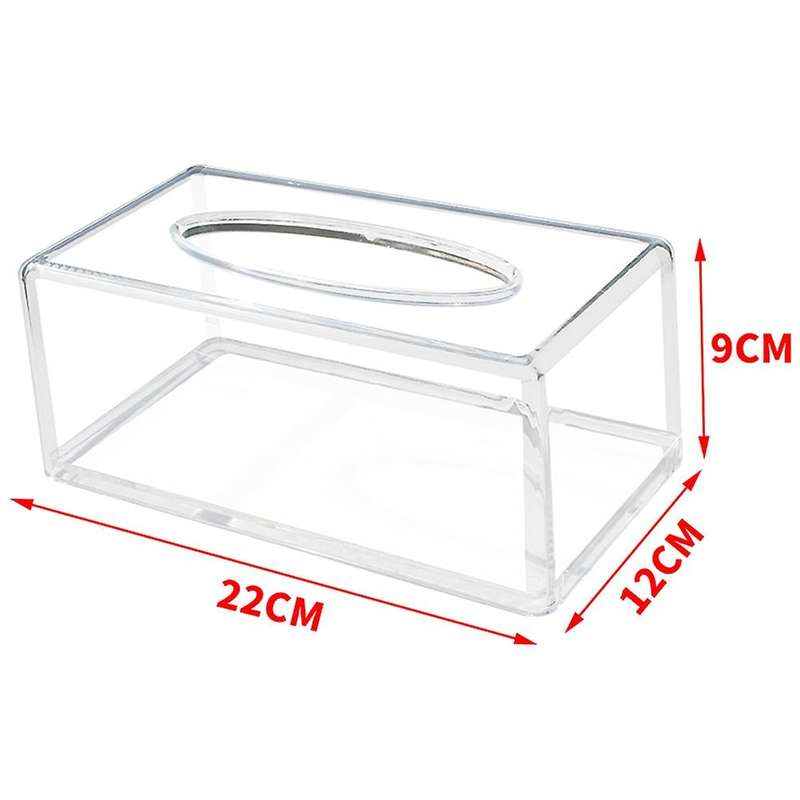 Napkin Holder Home Transparent Acrylic Napkin Box Home Hotel Acrylic Tissue Box Storage Rack