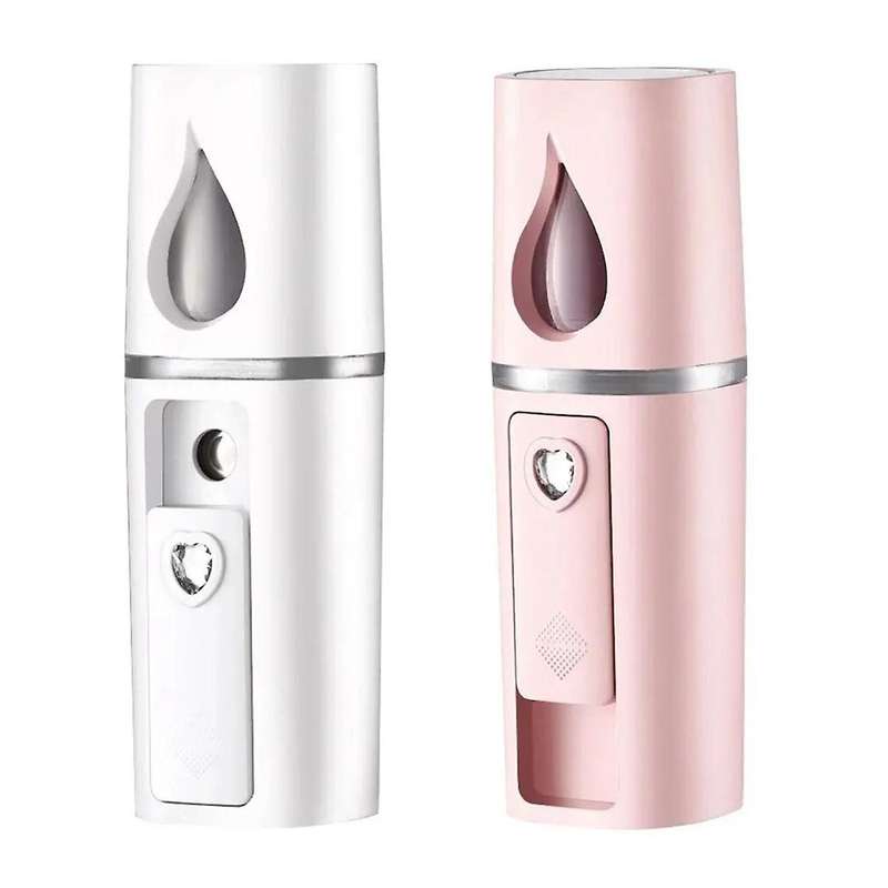 Nano Mist Sprayer Cooler Facial Steamer Humidifier USB Rechargeable Face Moisturizing Nebulizer Beau