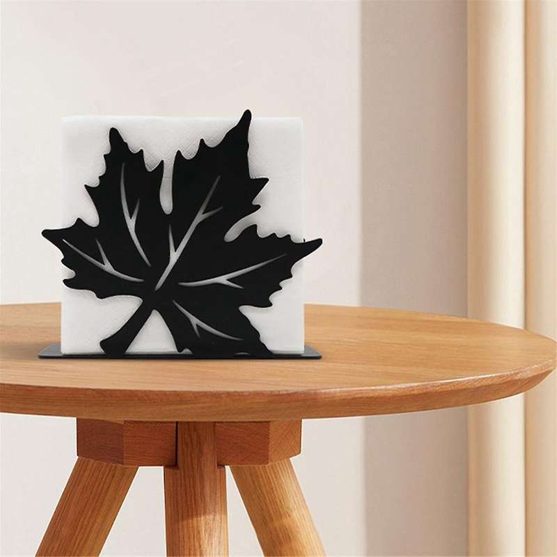 Napkin Holder Tabletop Decor Holder for Table Desktop Restaurant Iron Tissue Dispenser Wrought Art R