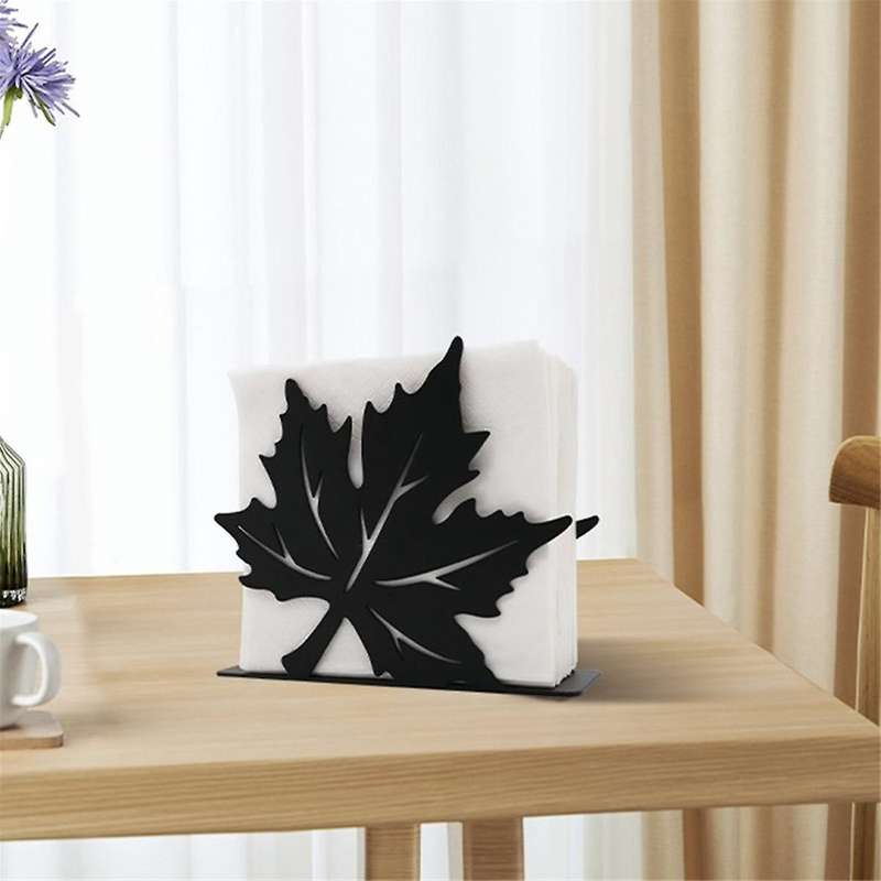 Napkin Holder Tabletop Decor Holder for Table Desktop Restaurant Iron Tissue Dispenser Wrought Art R
