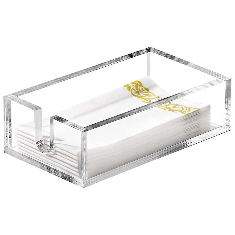 Napkin Holder, Acrylic Napkin Holder for Table, Guest Towel Holder, Cocktail Napkin Holder, Napkins
