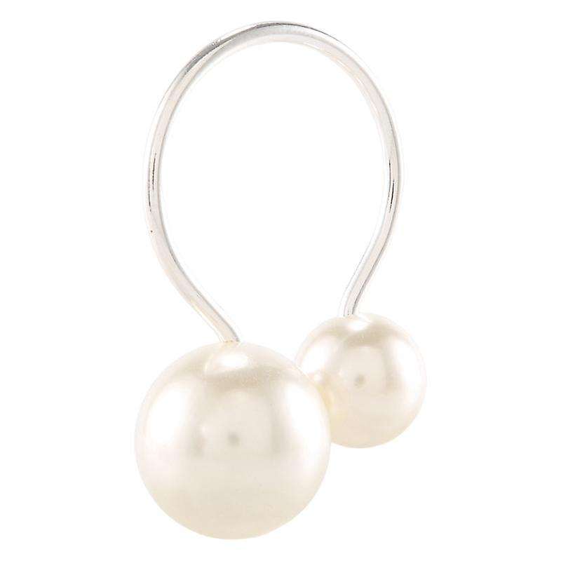 Napkin Rings Pearl Serviette Buckle Napkin Holder for Xmas, Family Gathering, Dinner Party, Wedding