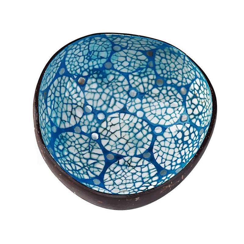 Natural Coconut Shell Storage Bowl Coconut Serving Bowls Candy Container Nuts Holder for Vegans Br
