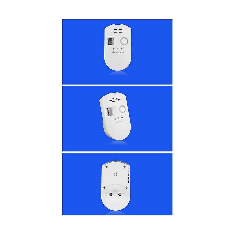 Natural Gas Detector Natural Gas Detector with Digital Display EU Plug