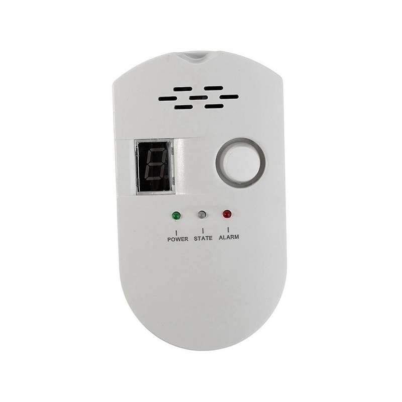 Natural Gas Detector Natural Gas Detector with Digital Display EU Plug