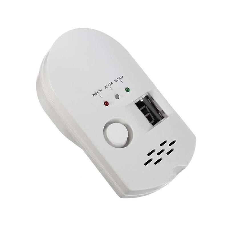 Natural Gas Detector Natural Gas Detector with Digital Display EU Plug