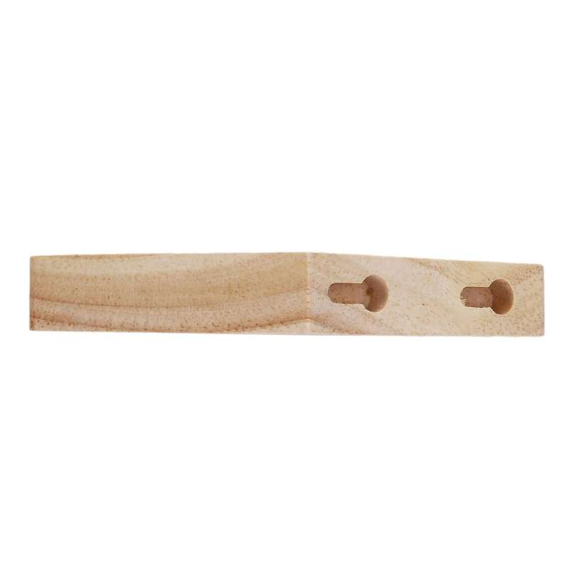 Natural Wood Coat Hook Clothes Hanger Wall Hanger Bathroom Storage Rack Towel Hanger Multifunction W
