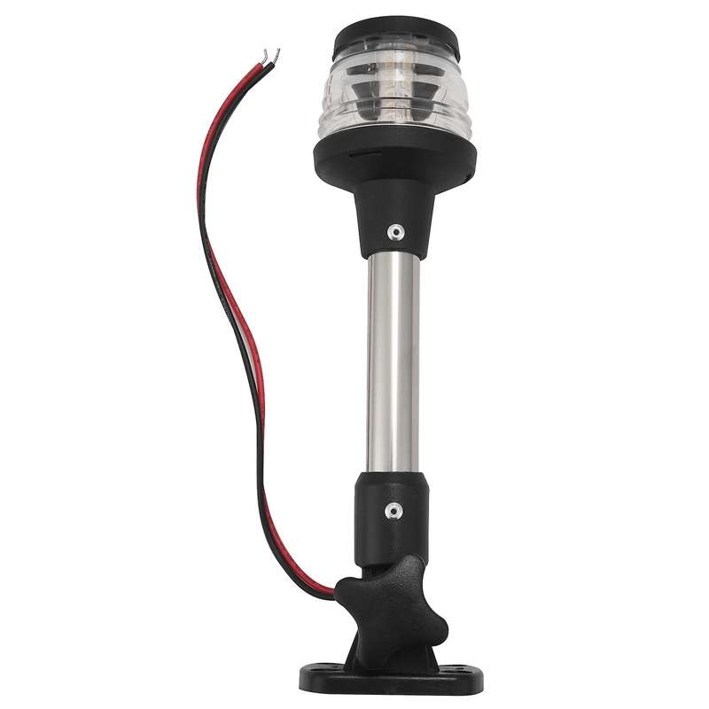 Navigation Anchor Lights All Round 360 Degree Boat Navigation Lights White LED 12-24VDC for Fishing