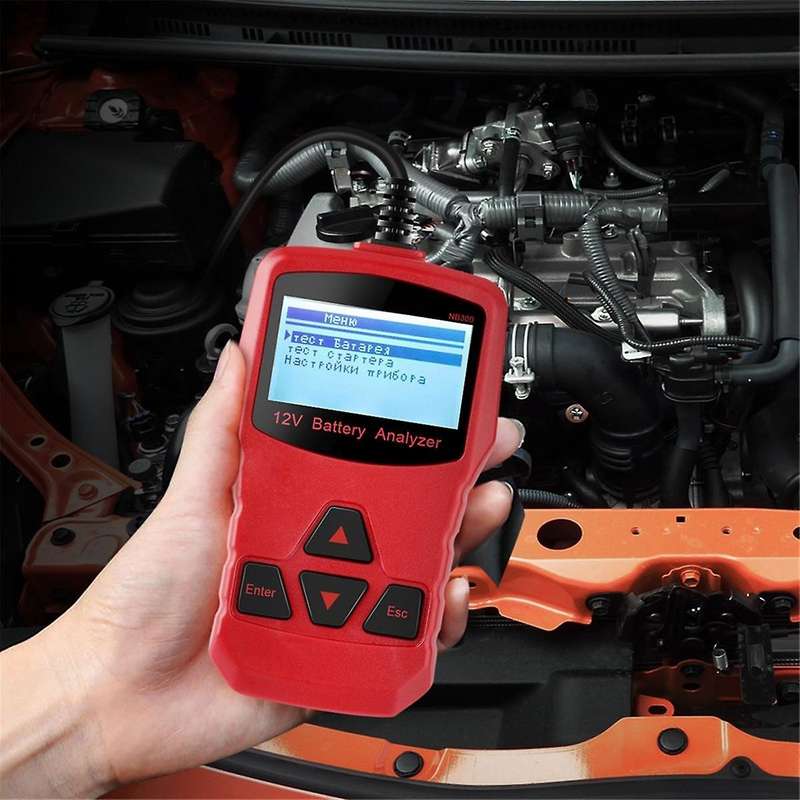NB300 12V Battery Analyzer Car Battery Tester BCI CA DIN IEC EN SAE GB for Motorcycles Passenger Car