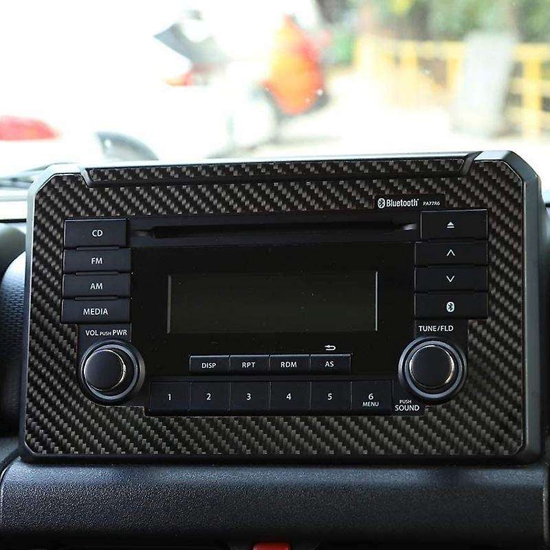 Navigation Screen Cover Trim, CD Screen Decorative Cover for Jimny 2019-2020 Interior Accessories Ca