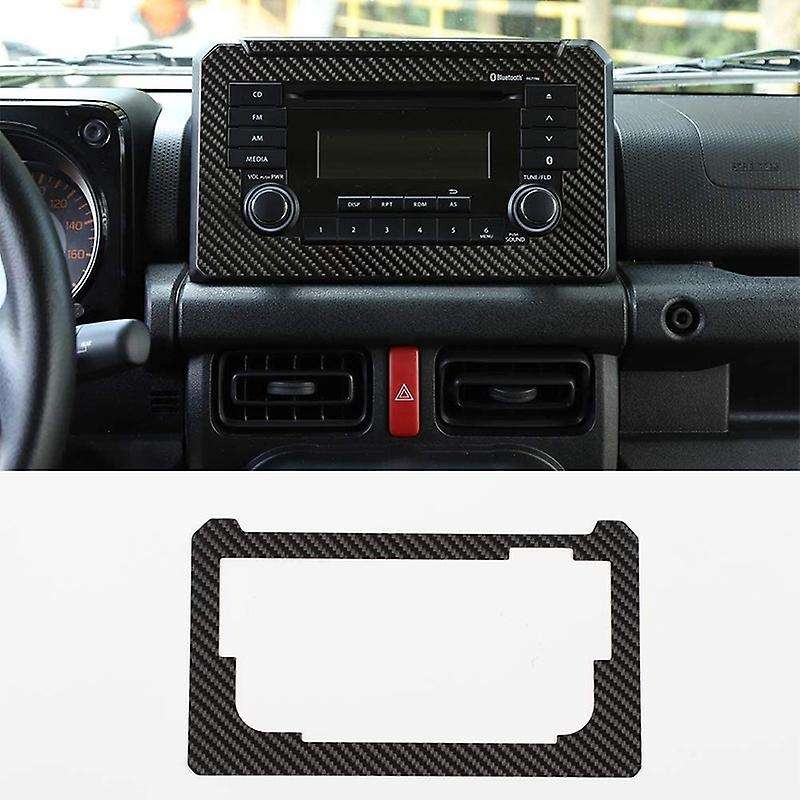 Navigation Screen Cover Trim, CD Screen Decorative Cover for Jimny 2019-2020 Interior Accessories Ca