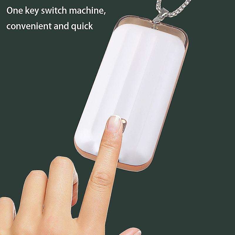 Necklace Air Purifier, Home Hanging Neck Type Portable Car Oxygen Bar Negative Ion Air Purifier