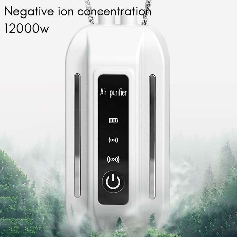 Necklace Hanging Neck Air Purifier Fashionable Personal Wearable Mini Portable Negative Ion Air Puri