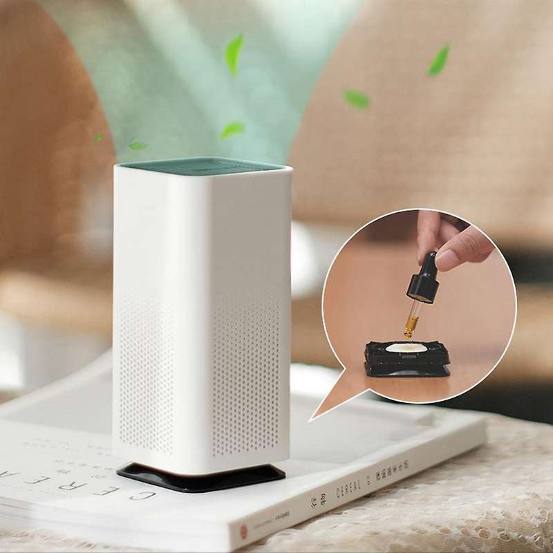 Negative Ion Air Purifier DIY Aromatherapy Essential Oil Fragrance USB Car Purifier to Remove Smoke