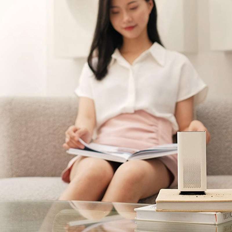 Negative Ion Air Purifier DIY Aromatherapy Essential Oil Fragrance USB Car Purifier to Remove Smoke