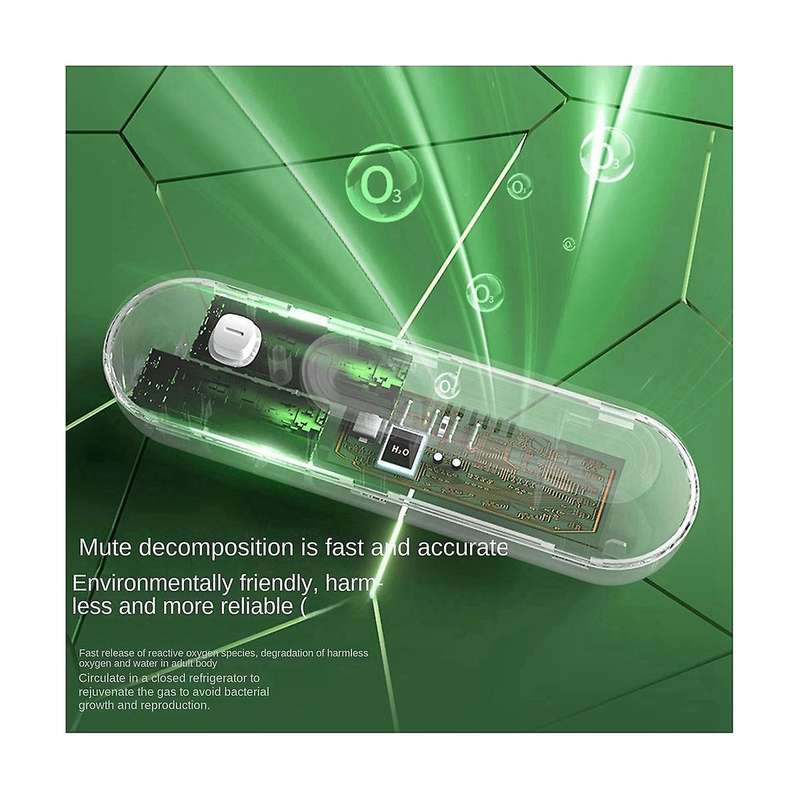 Negative Ion Air Purifier Portable Air Filter Mute Refrigerator Deodorizer Purifier Remove Pet Toile