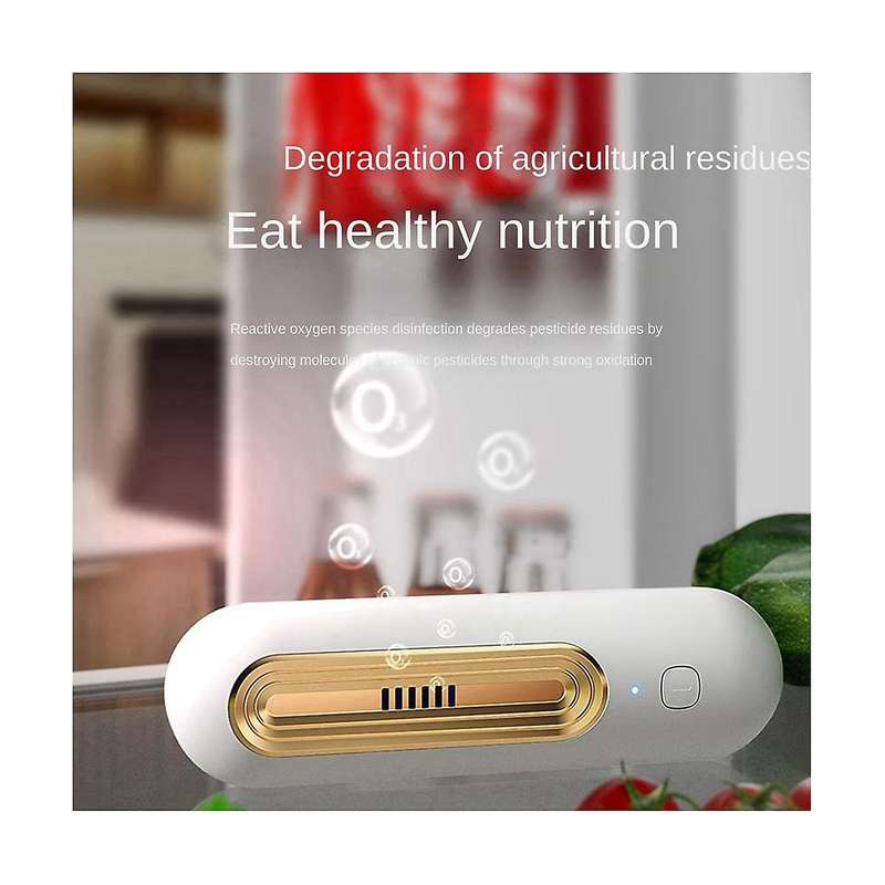 Negative Ion Air Purifier Portable Air Filter Mute Refrigerator Deodorizer Purifier Remove Pet Toile