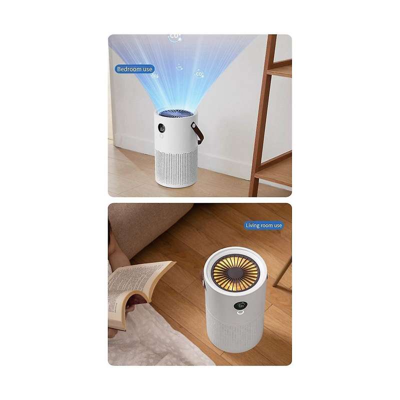 Negative Ion Air Purifier Portable Indoor Formaldehyde Air Filter Usb Mute Smoke Removal Purifier wi