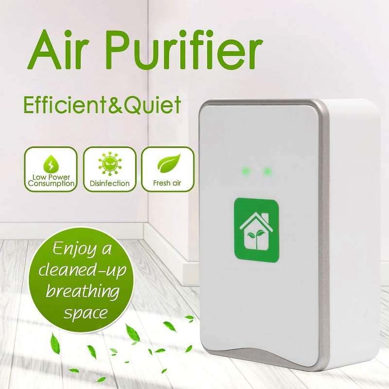 Negative Ion Generator Pluggable Air Purifier with Highest Output - Up to 32 Million Negative Ions/