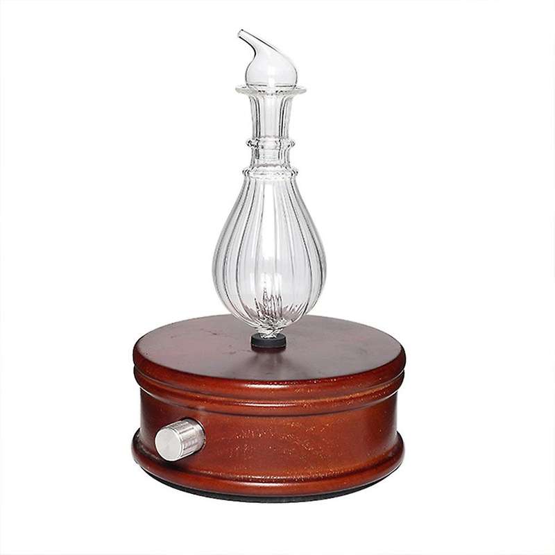 Negative Ion Mute Air Humidifier Electric Diffuser Mist Oil Aromatherapy for Car Home Office,Bronze