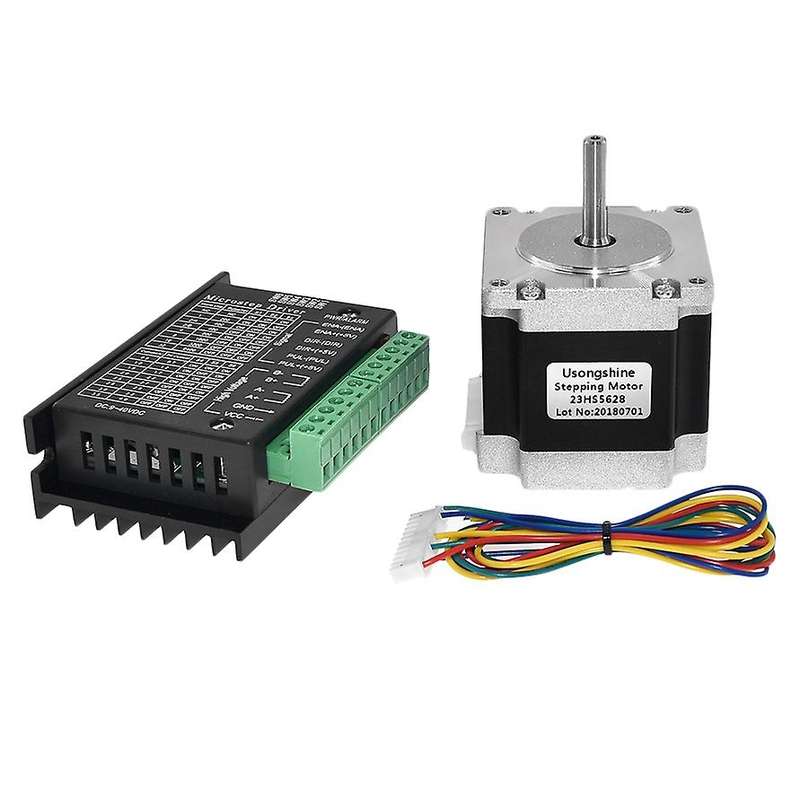 Nema 23 23hs5628 57 Motor 2.8a with Tb6600 Driver Nema17 23 for Cnc and 3d Printer Part Parts(8.0mm