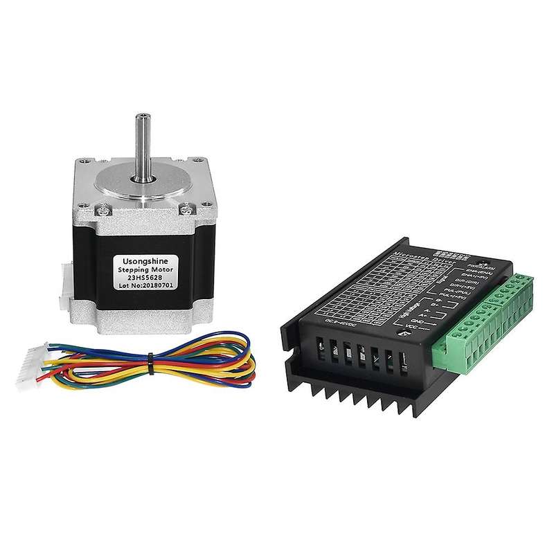 Nema 23 23hs5628 57 Motor 2.8a with Tb6600 Driver Nema17 23 for Cnc and 3d Printer Part Parts(8.0mm