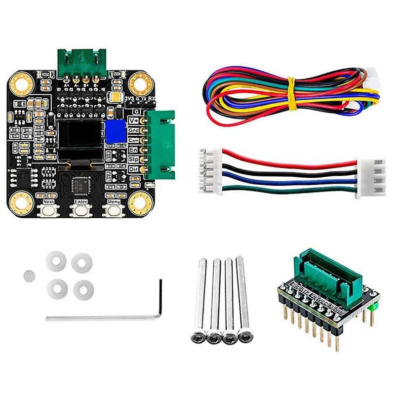 NEMA 17 Stepper Motor Driver, MKS SERVO42C PCBA Motor Driver Kit Ultra Quiet Board,CNC-Laser Parts t