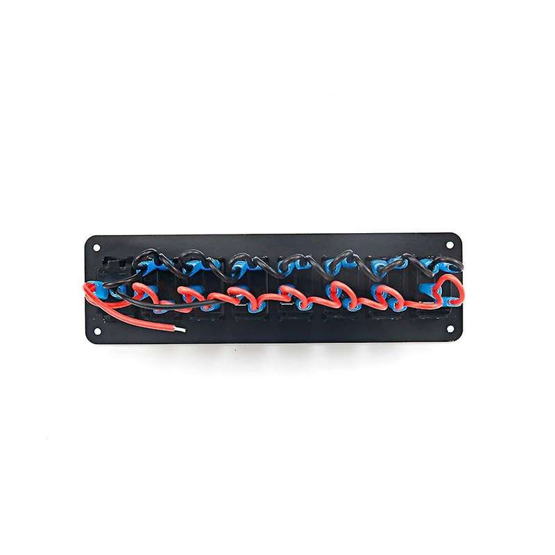 New 12-24v Universal Fast Charging Indicator Panel for Car Caravan-retrofitting Panels 7 Switches D