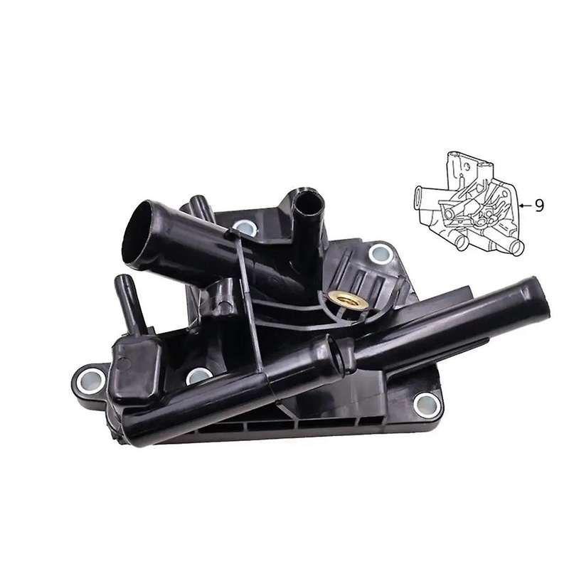 New 110605RB0A Engine Radiator Coolant Water Outlet Flange Pipe for Kicks 2017 2018-2022 1.6L 11060-