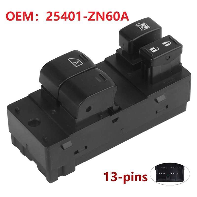 New 25401-ZN60A 25401ZN60A Power Window Switch for Altima 2 Door 2008 2009 2010 2011 2012 25401-ZN60