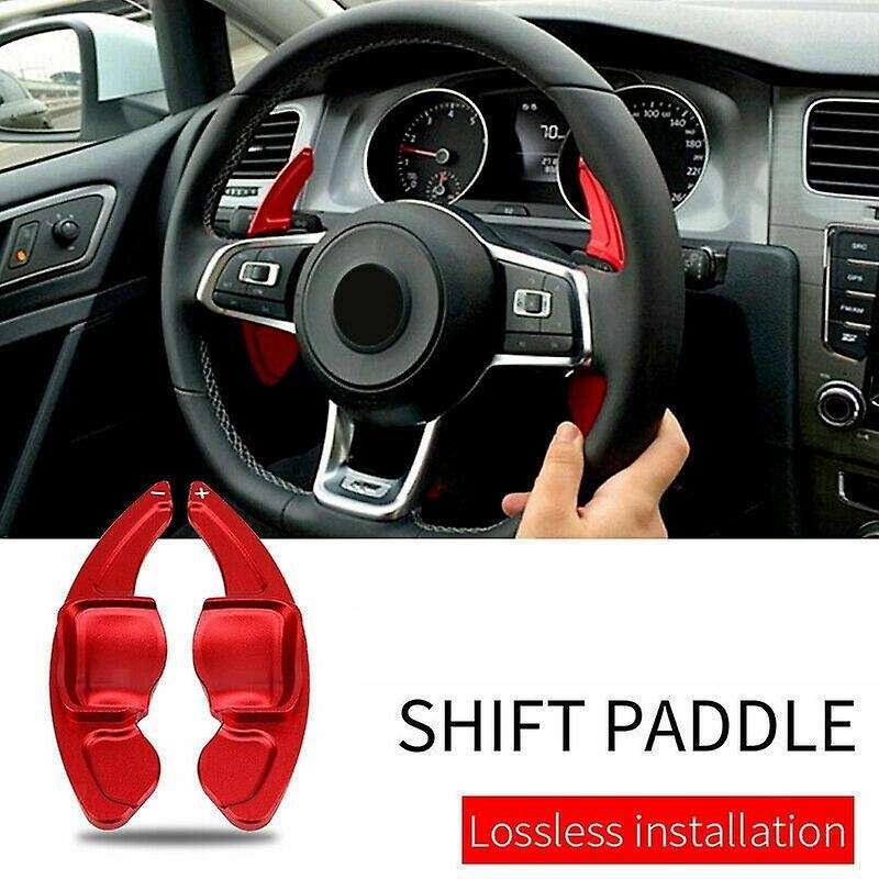 New 2X Car Steering Wheel Shift Paddle Extension Shifters Paddle Shifter for Golf 6 MK6 R20 CC