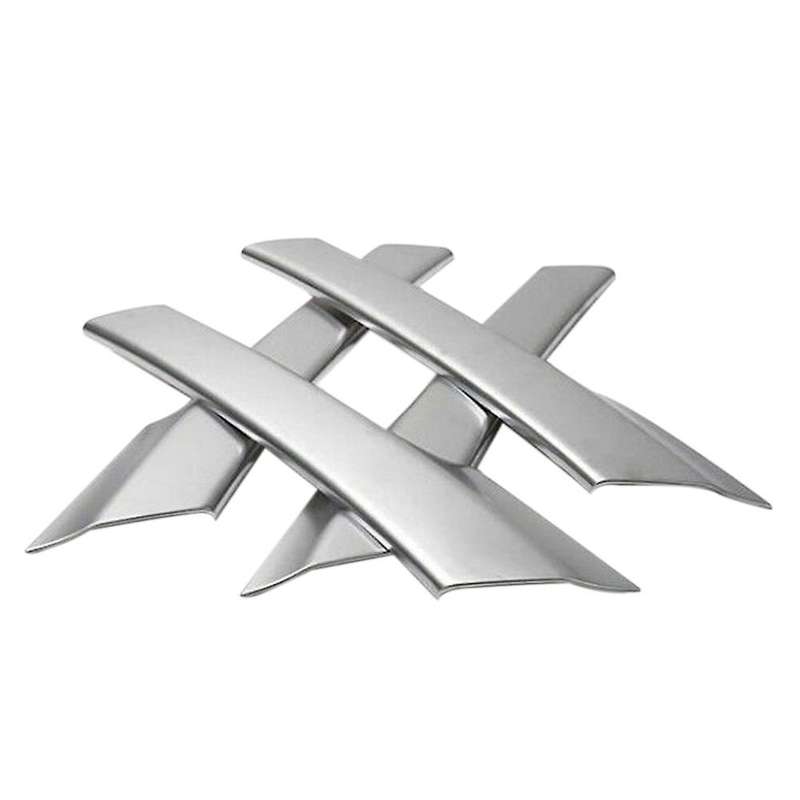 New 4Pcs ABS Chrome Interior Door Armrest Cover Trim for 2010-2015