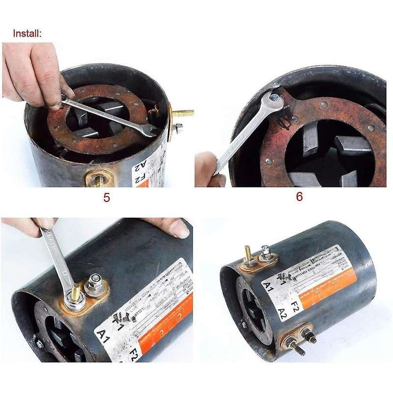 New 48 36 Volt Motor Brush Kit,for 1994-Up Club Car and G8 G9 G14 G16, G.E Electric Golf Cart