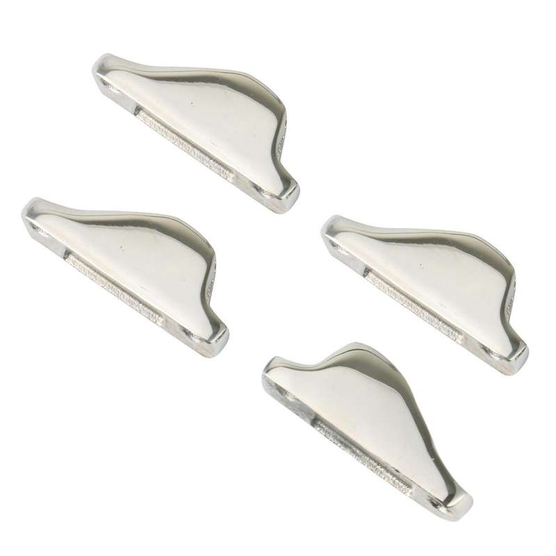 New 4PCS Stainless Steel Pontoon Mooring Kayak Cam Cleat 48mm Sailing Boat Accessories Jam Cleats fo