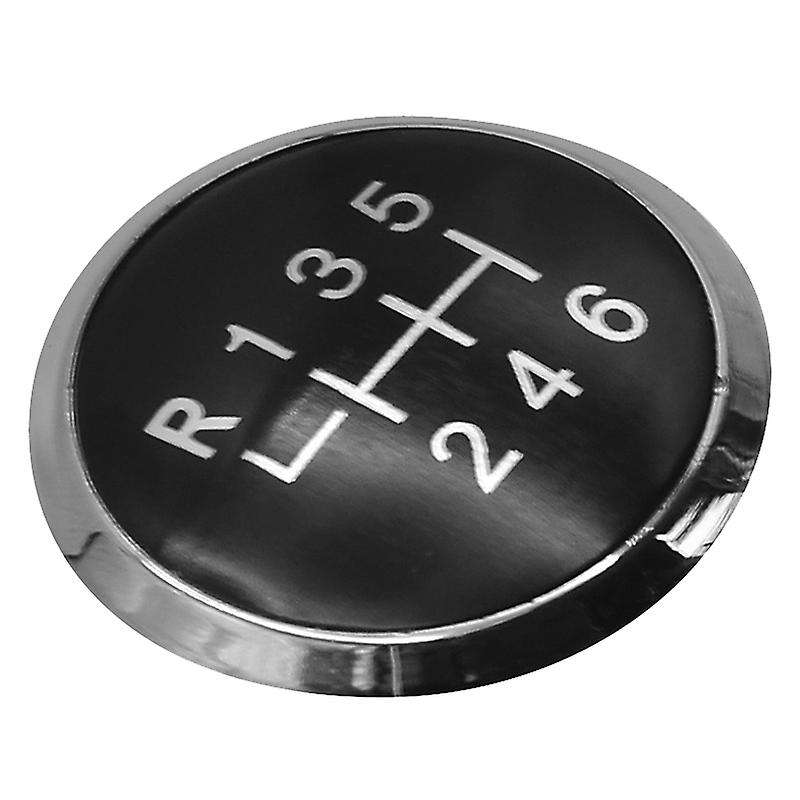 New 6 Speed Gear Shift Knob Emblem Cap Covers Badge Lever Shifter for Transporter T5 T5.1 Gp 2003-20