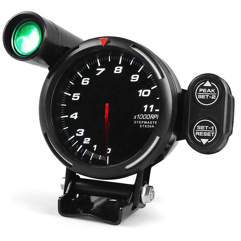 New 80MM Car Modified High-Speed Stepper Motor Tachometer with Self-Check Multi-Function LED Instrum