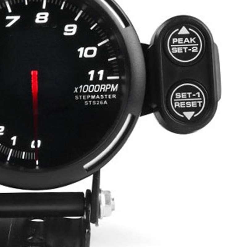 New 80MM Car Modified High-Speed Stepper Motor Tachometer with Self-Check Multi-Function LED Instrum