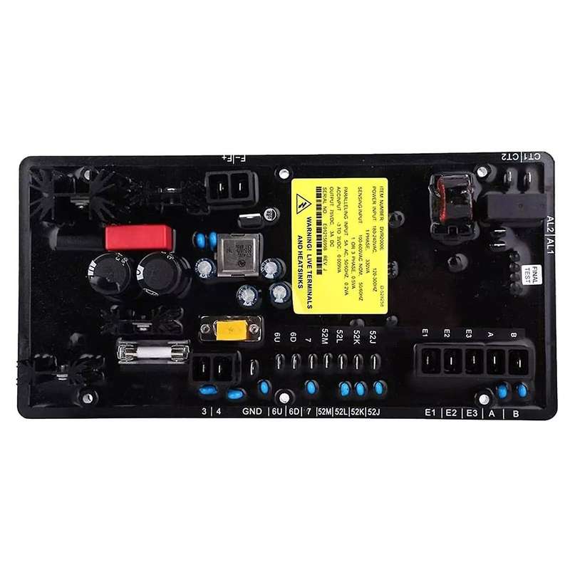 New AVR Excitation Voltage Regulator ESC Board for Marathon DVR Generator DVR2000E