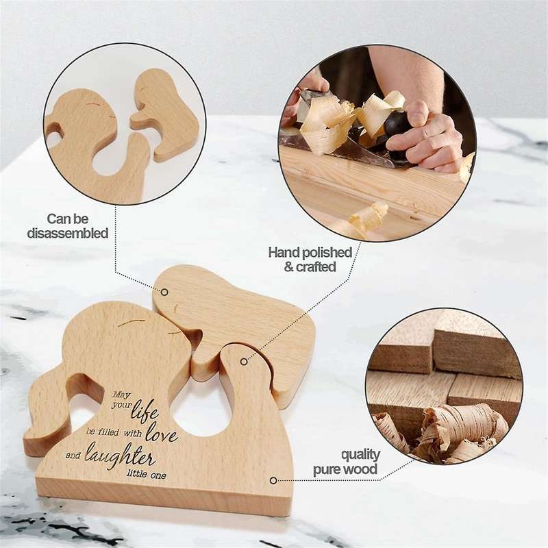 New Born Baby Girls Boy Gift, for Girls Boys for Girls Boys, Mom and New Born Baby Sculpture