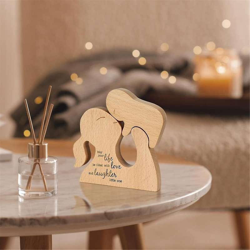 New Born Baby Girls Boy Gift, for Girls Boys for Girls Boys, Mom and New Born Baby Sculpture