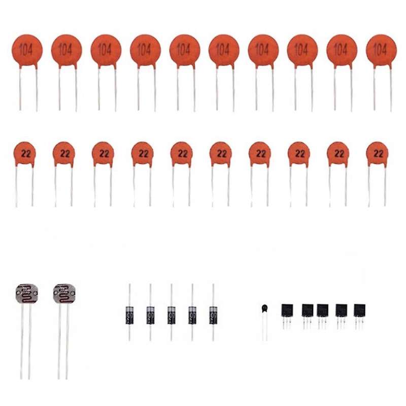 New Breadboard Set Electronics Component DIY Kit with Plastic Box for R3 Component Package