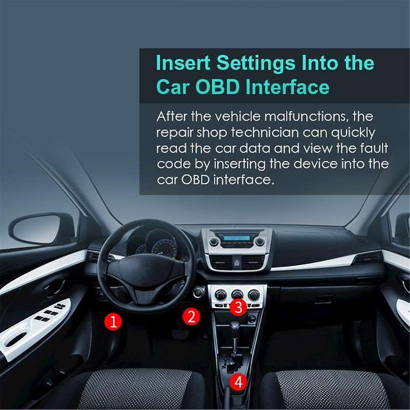 New Car Diagnostic Instrument Bluetooth Connection OBD II Detection Tool Fault Diagnosis Clear Code