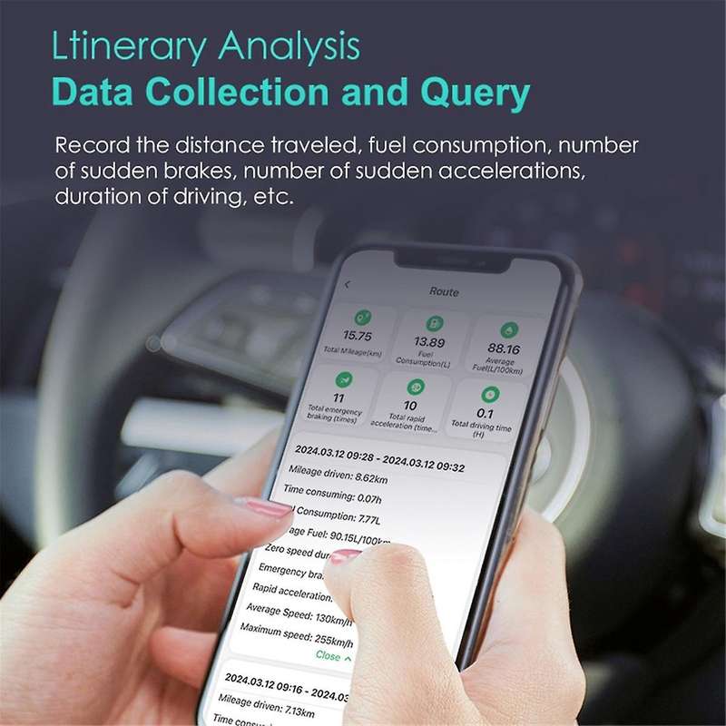 New Car Diagnostic Instrument Bluetooth Connection OBD II Detection Tool Fault Diagnosis Clear Code