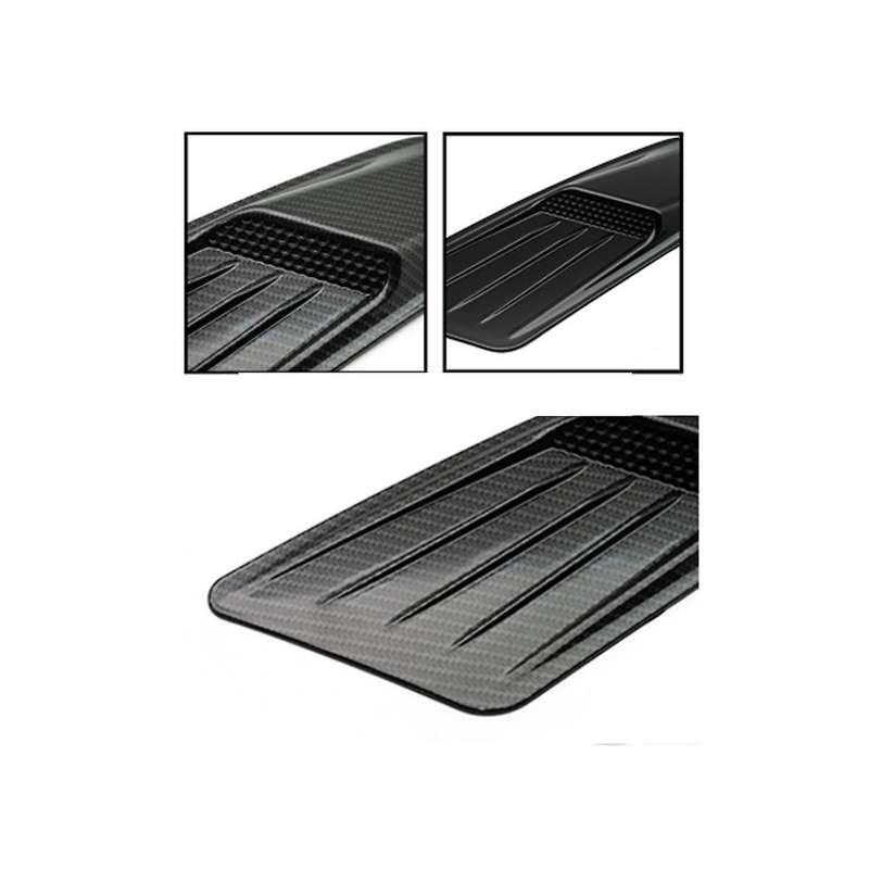 New Car Exterior Air Outlet Hood Retrofit for Carbon Fiber Hood Air Outlet Universal