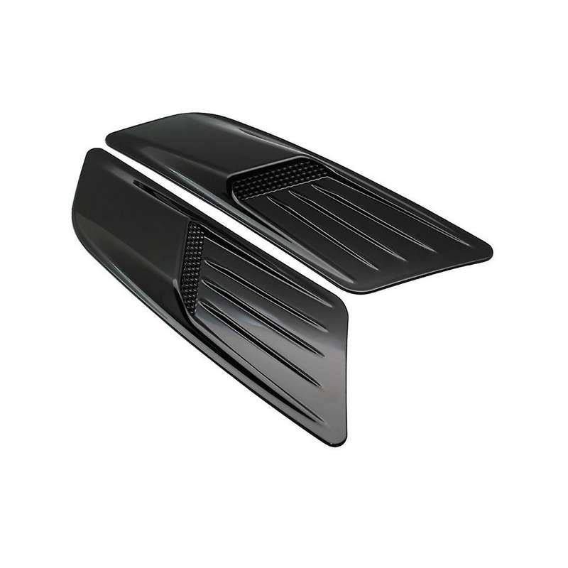 New Car Exterior Air Outlet Hood Retrofit for Piano Black Hood Air Outlet Universal