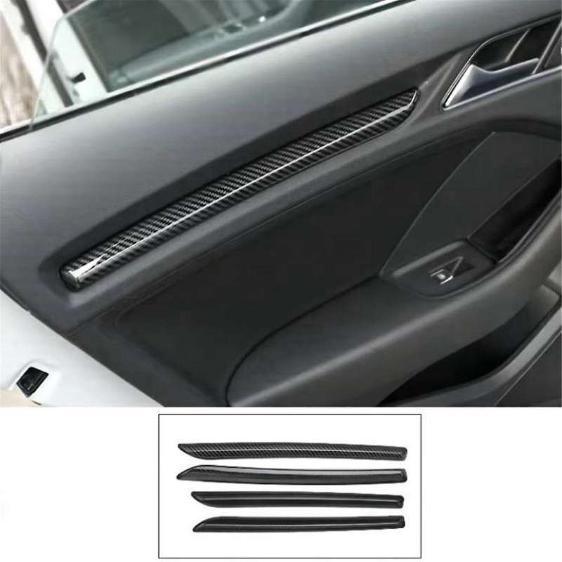 New Car Inner Door Trim Strips for A3 8v 2014-2018 Abs Interior Modified Accessories