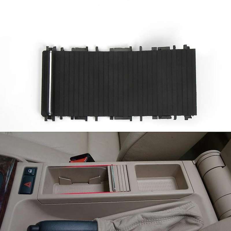 New Car Inner Indoor Centre Console Cup Holder Roller Blind Cover for - 3 Series E46 316 318 320 32