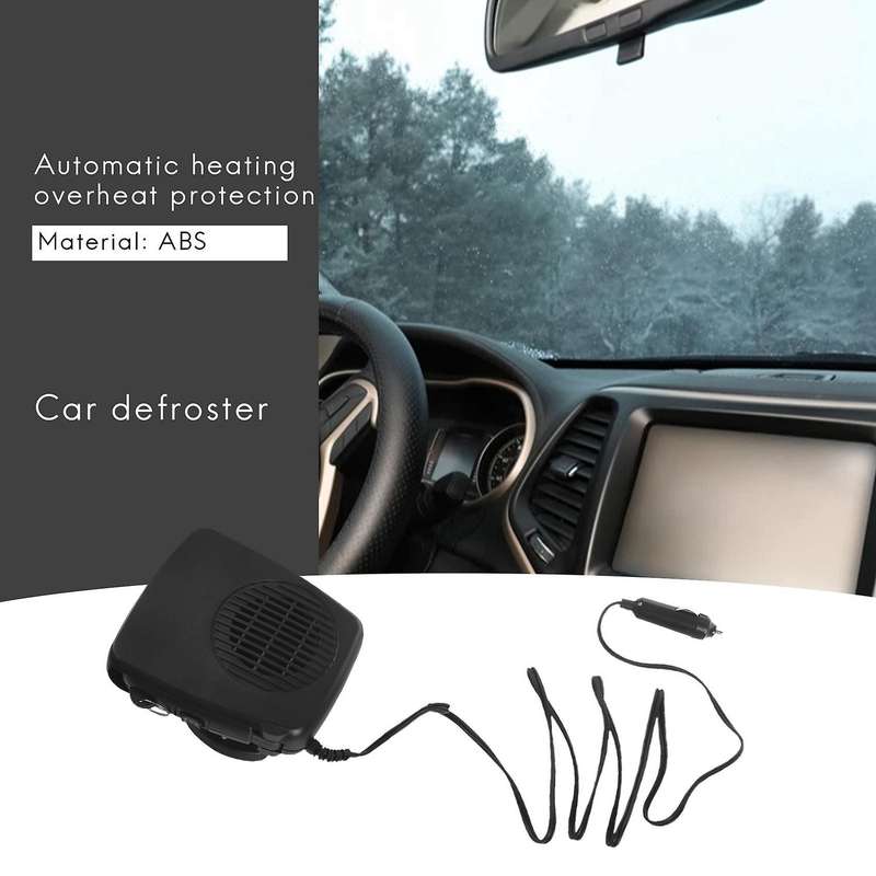 New Car Heater Air Cooler Fan Windscreen Demister Defroster 12v