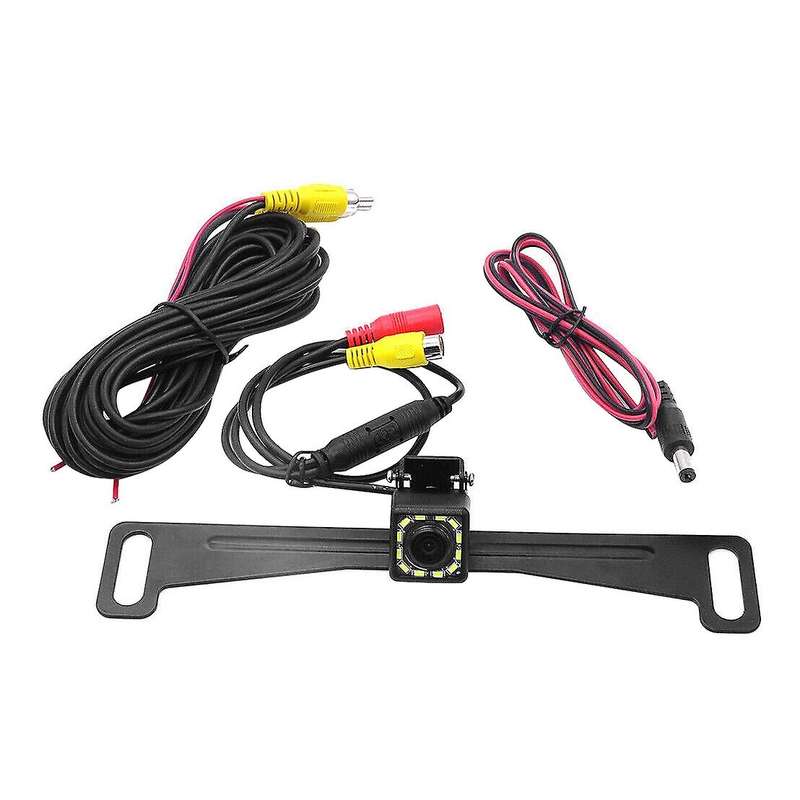New Car License Plate Backup Camera Rear View Reverse Parking Night Vision DIY Kit